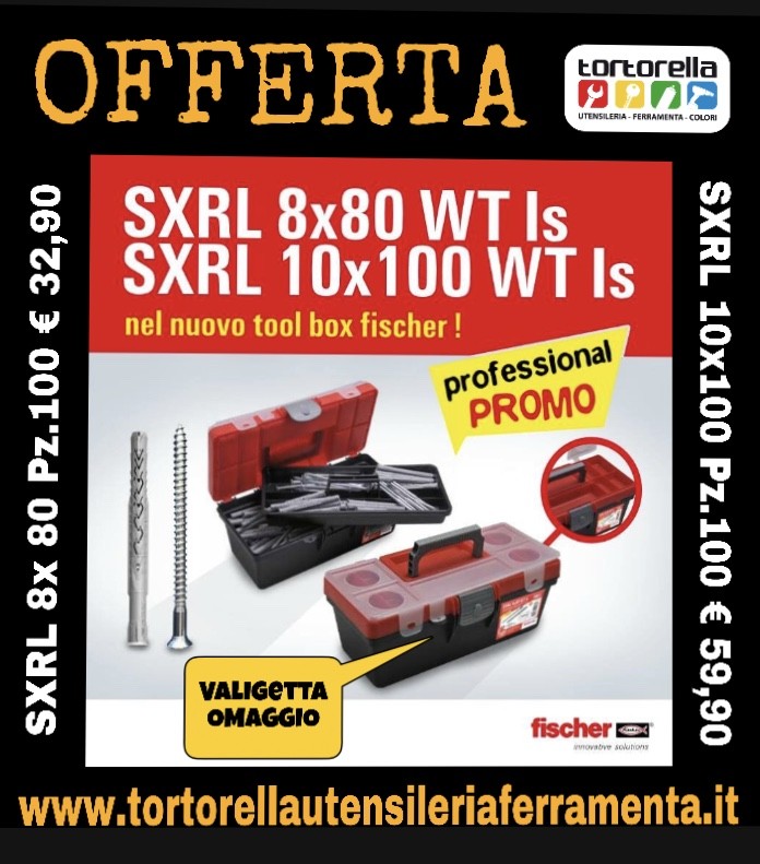 OFFERTA FISCHER SXRL Valigetta Omaggio